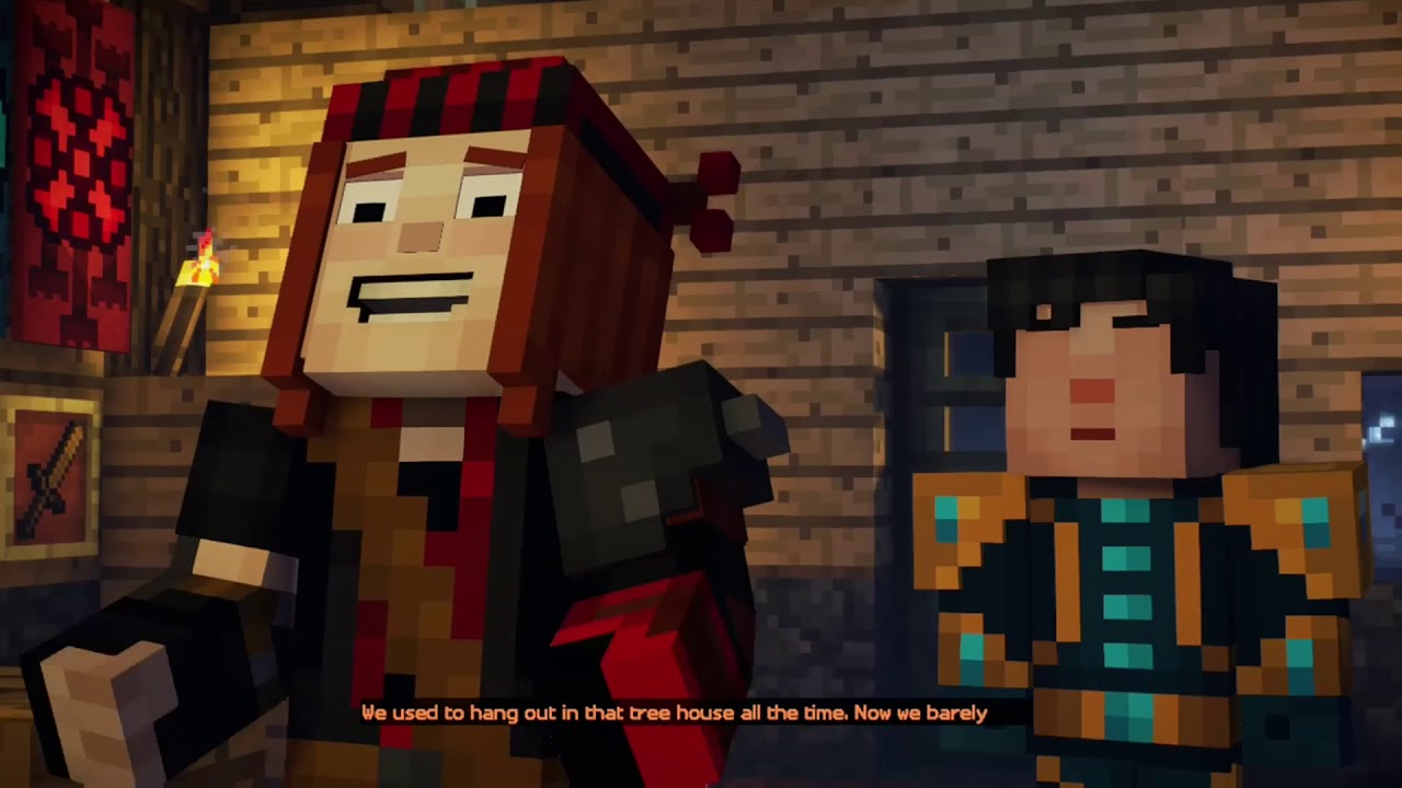 all the jetra scenes in Minecraft story mode season 2 so far