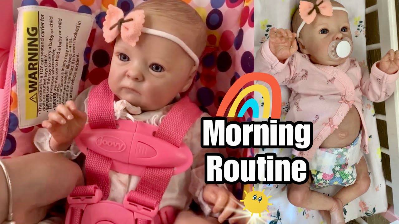 Reborn video | Baby Tink morning routine | reborn role play