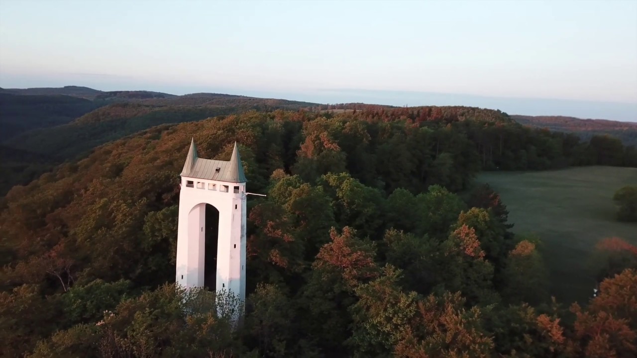 Sch&ouml;nbergturm Pfullingen Luftaufnahme