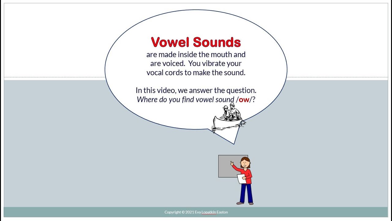 Vowel Sound /ow/