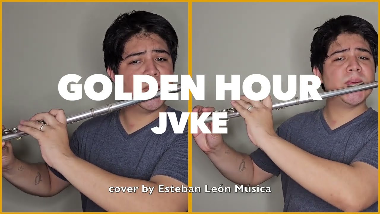 Golden Hour (JVKE) - Flute Cover by Esteban Leon Musica