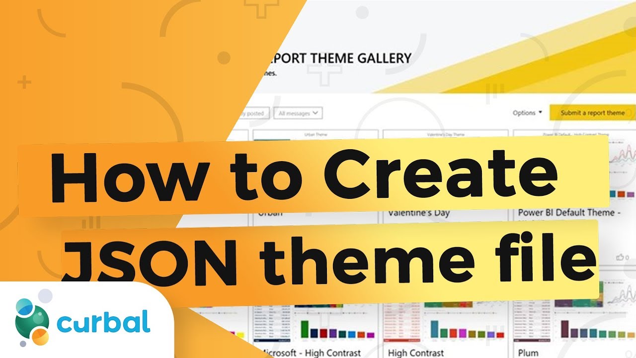 Deep dive on how to create Power BI themes with a JSON file