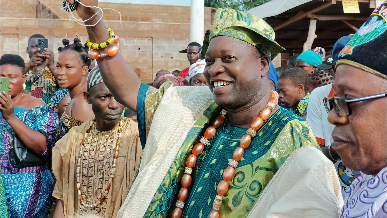 RETOUR DE SA MAJESTÉ ROI CAMILLE ADEGBOLA ASSINGBO ÊLLÊ ROI DE POBE APRÈS SON SÉJOUR EN AMÉRIQUE