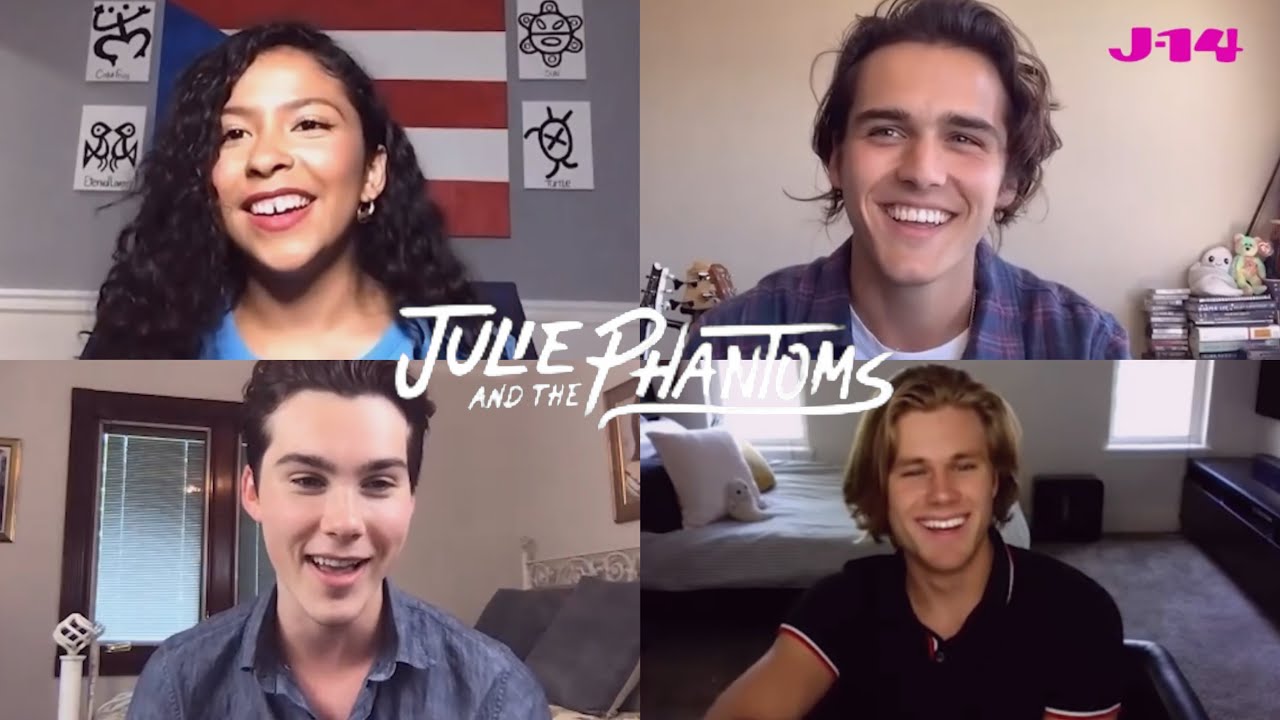 Cast de Julie and The Phantoms Does impressions (Legendado PT/BR)