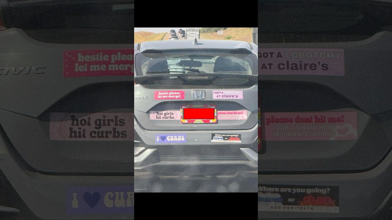 YOU PUT THAT ON YOUR CAR? - Insane Bumper Stickers 