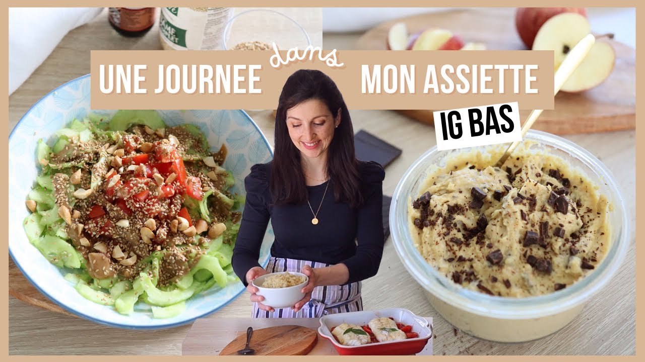Idées de repas IG bas pour la famille: recette équilibrée facile et rapide à faible index glycémique