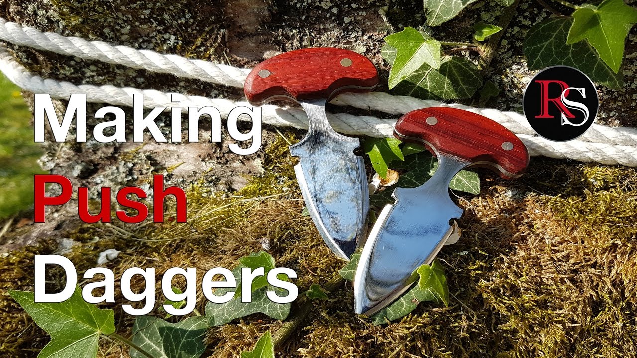 How To Make A Push Dagger - Knifemaking