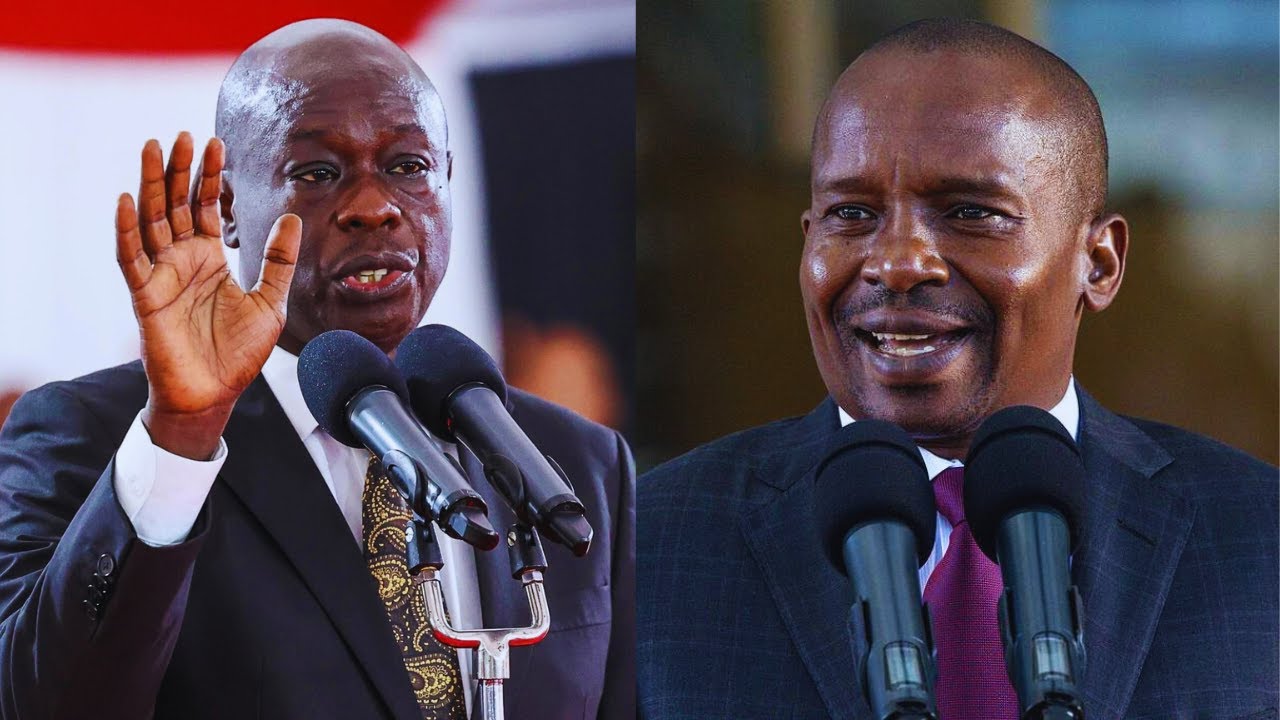 Live;Rigathi Gachagua and Kithure Kindiki attend Church service in Meru