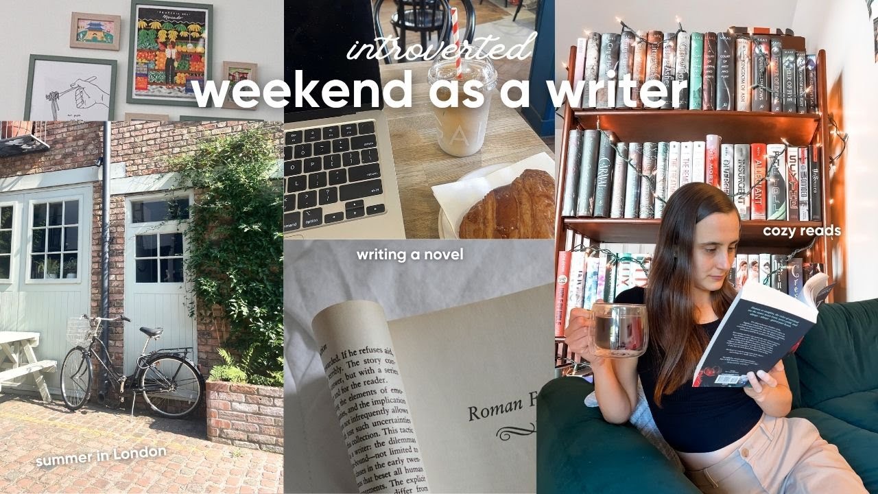 introvert vlog | romanticizing a quiet life, start a new novel with me, marathon training + more