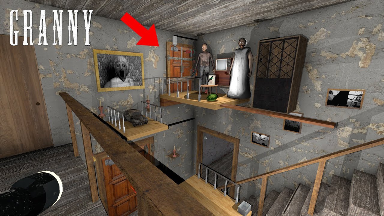 Granny Recaptured &ndash; The FUNNY Mini Car Platform! (v1.3.0 Official Custom Map)