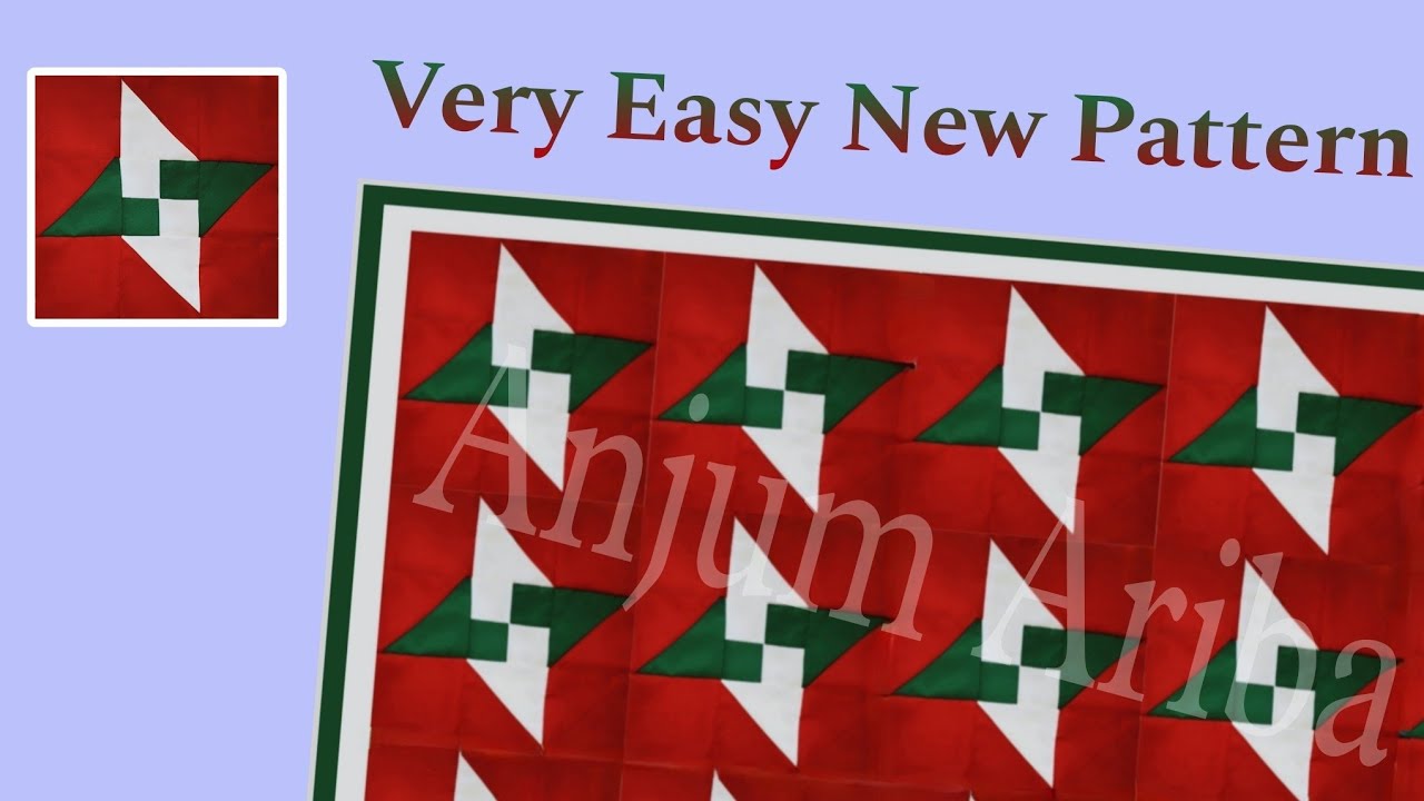 Bedsheet Design | Easy & Beautiful Design | Full Tutorial |