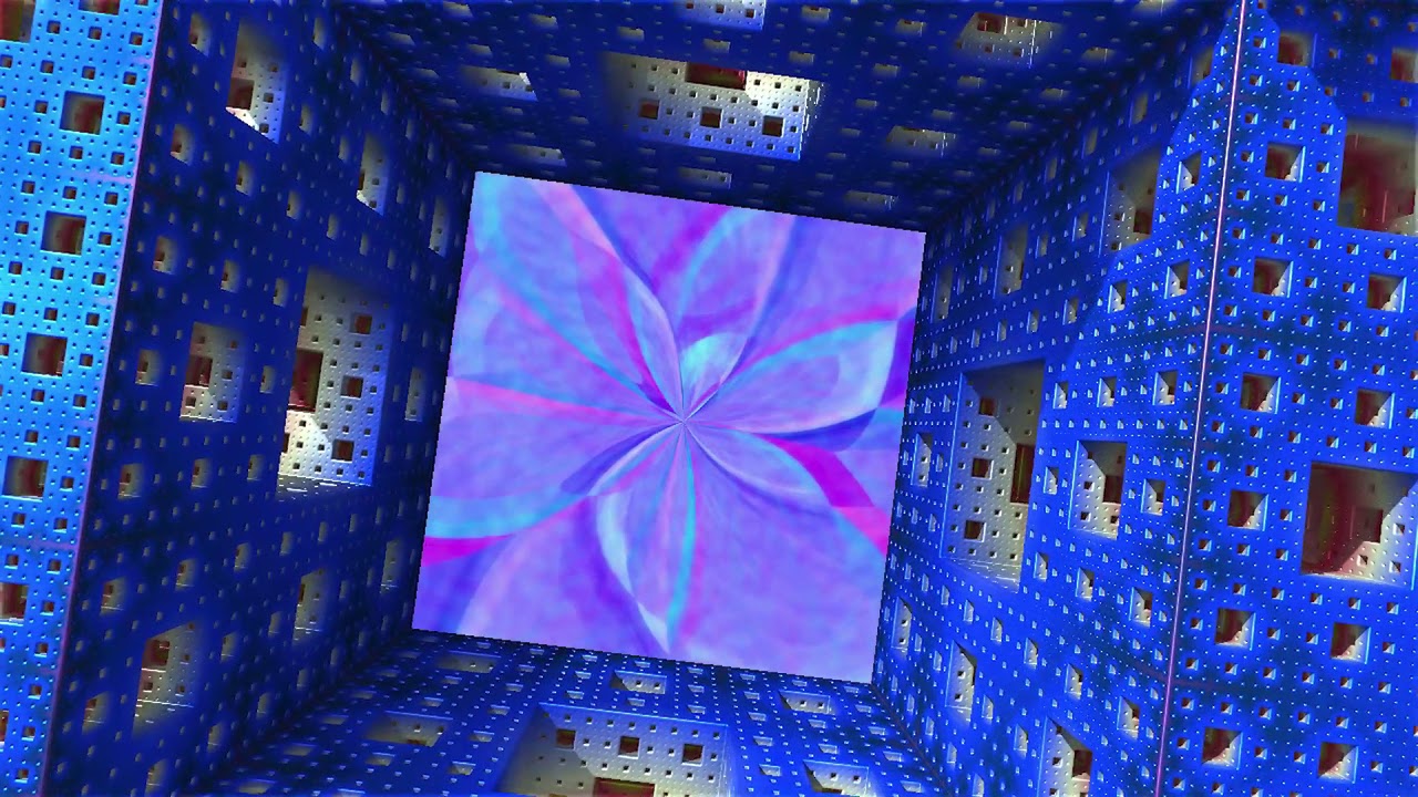 Esponja Menger - Koacervado