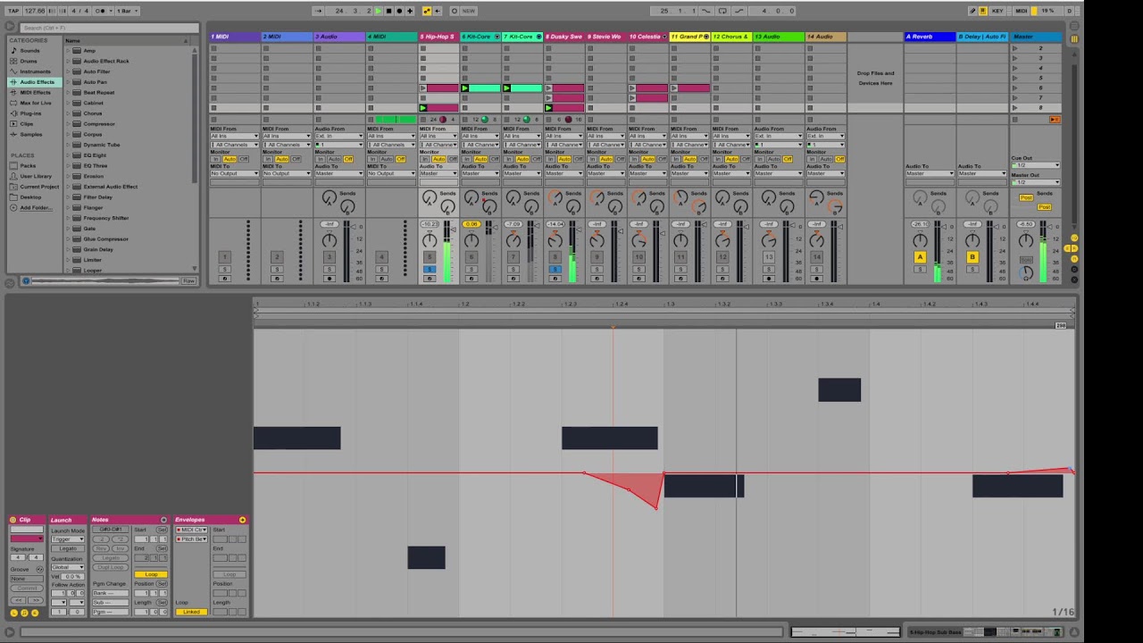 groove in the making