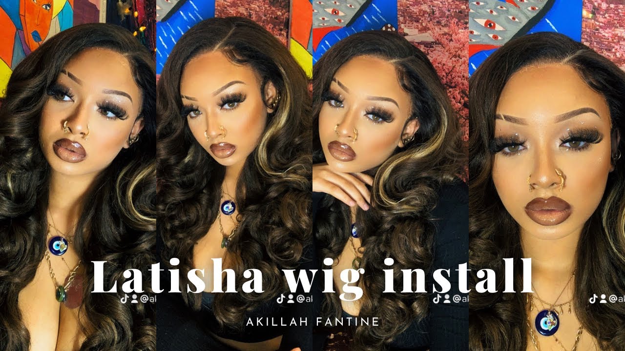 Sensationnel what lace wig | Latisha wig install | FLAMBOYAGE MOCHA