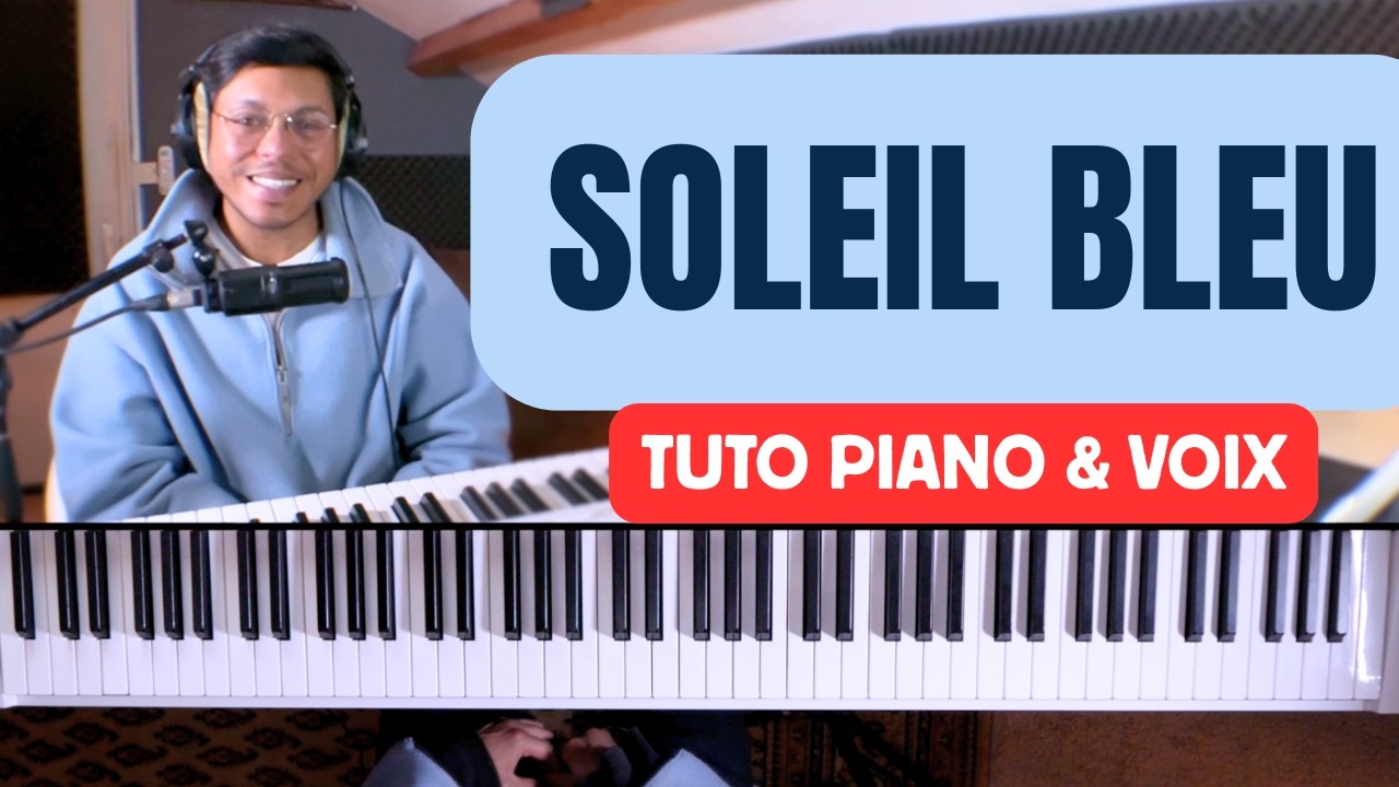 PIANO FACILE // BLEU SOLEIL & LUIZA - SOLEIL BLEU