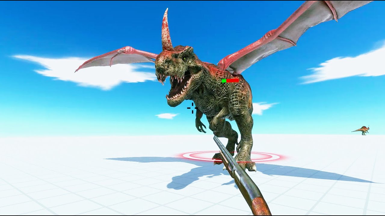 Can I Survive from Dinosaur? 😱 | ARBS Simulator Battle