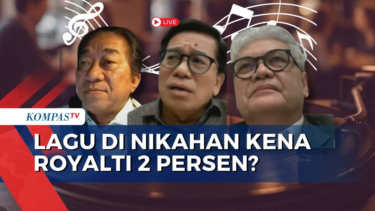 Putar Lagu di Nikahan dan Ultah Bisa Kena Royalti? Ini Kata Komisioner LMKN | SAPA MALAM
