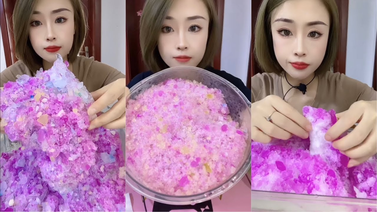 Crushed Ice Eating ASMR | Ice Eating