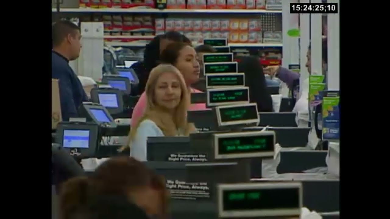 Shopping at Walmart in 2005