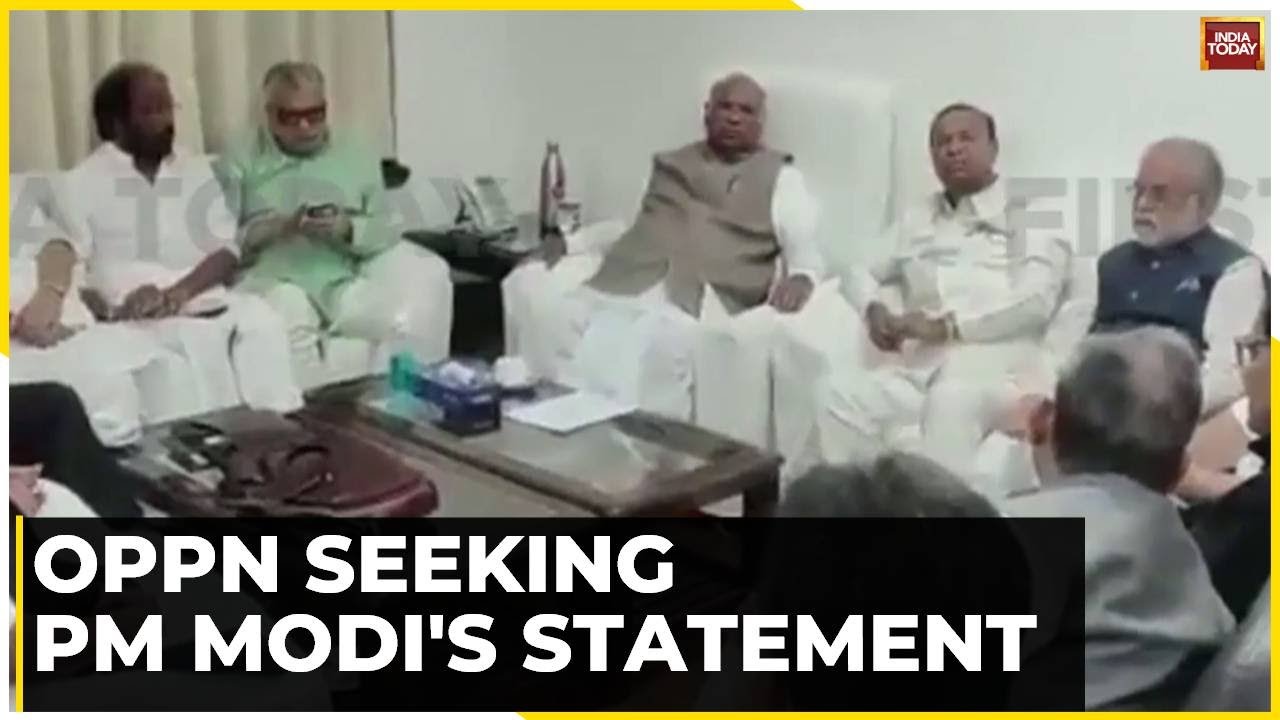 Opposition Leaders Adamant On Statement From PM Narendra Modi On Manipur Crisis
