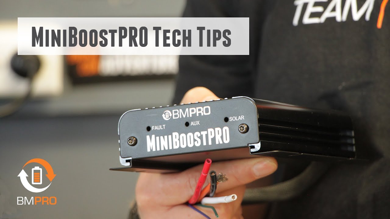 Best Practice On Wiring A DC-DC Charger MiniBoostPRO (Tech Tips)