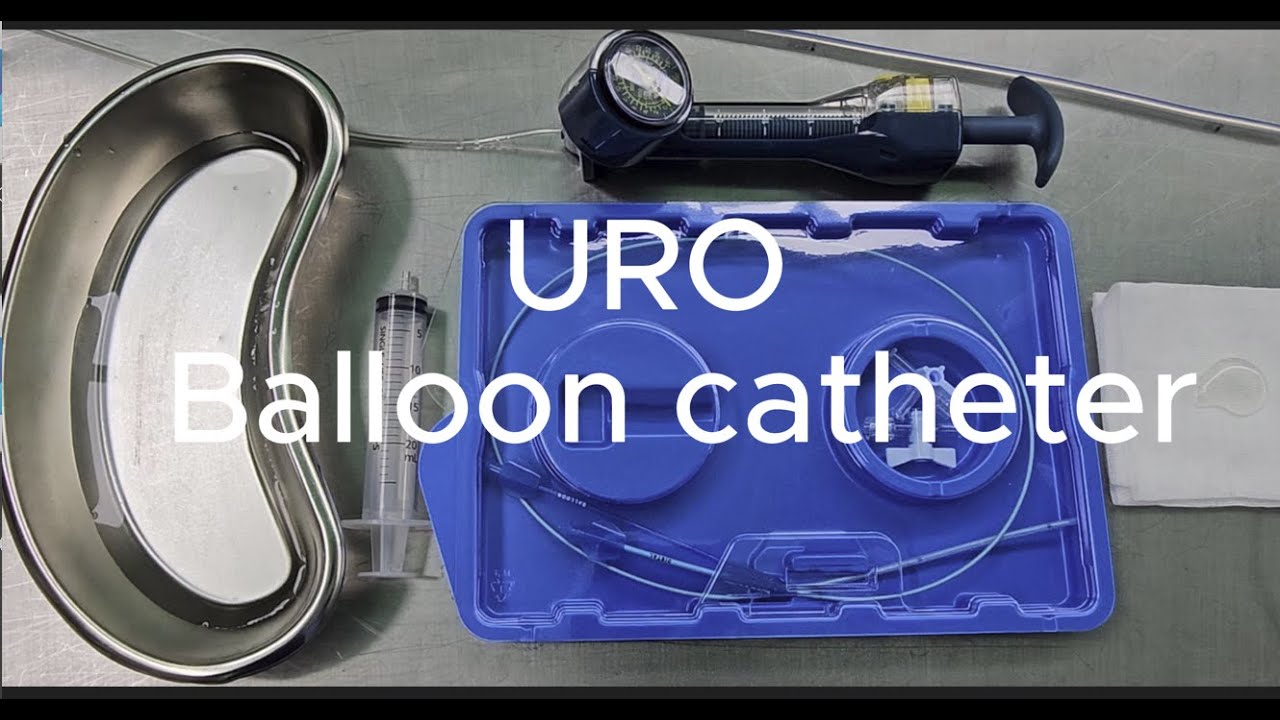 URO 요관요도확장술에 사용하는 기구 알아보겠습니다 - balloon catheter