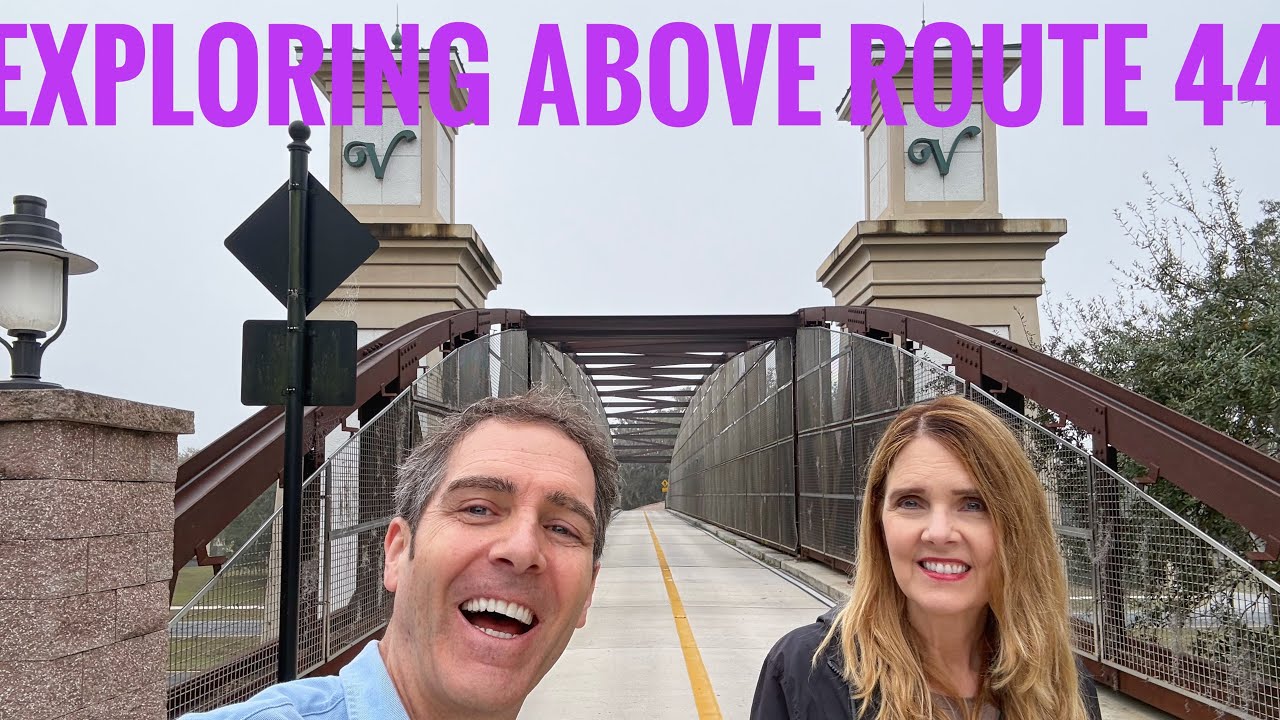 The Villages Brownwood GOLF CART BRIDGE Tour in 4K | Multi-Modal Path