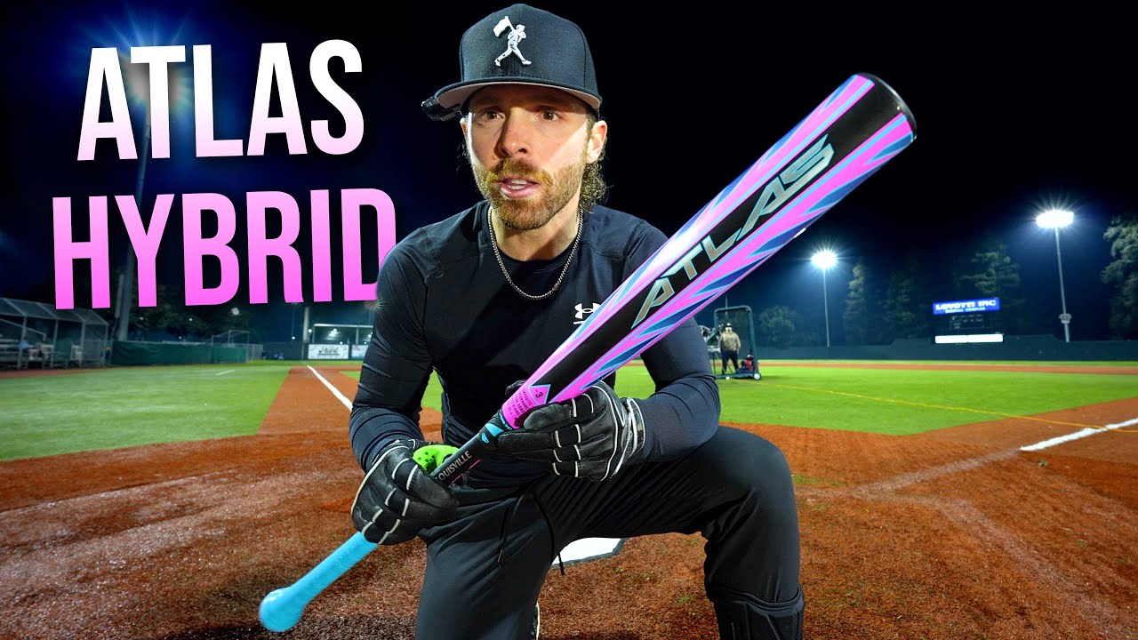 Hitting with the 2026 Atlas Hybrid | BBCOR Baseball Bat Review