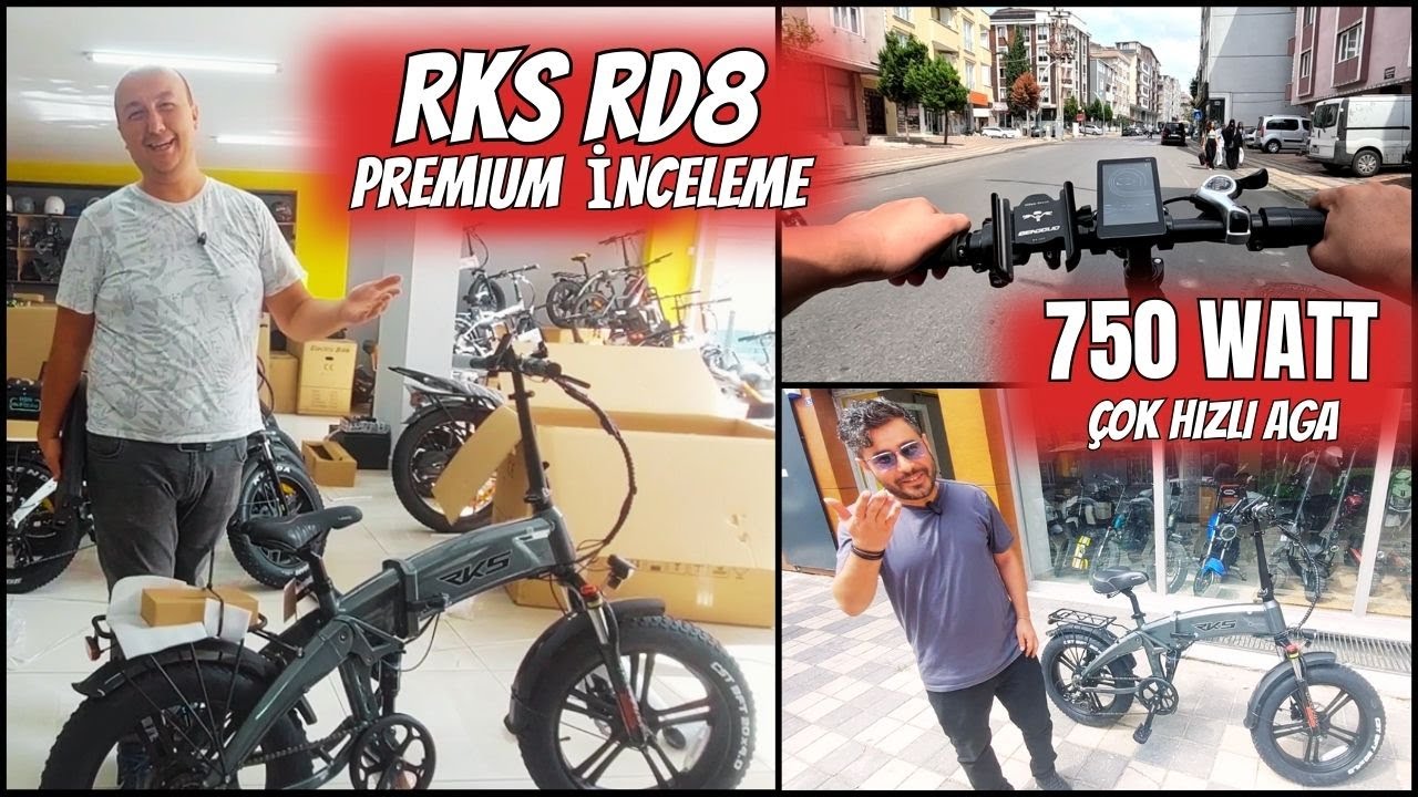 Rks Rd8 Premium 750 watt Motor Detaylı İnceleme / #elektriklibisiklet #bilgibankası