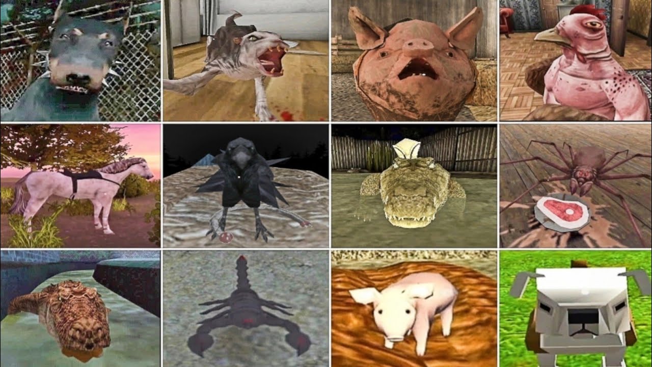 Horror Pets Battle | Granny 3, Horror Tale, Headhorse, Evil Officer, Evil Nun 2, Ice Scream 3 &+