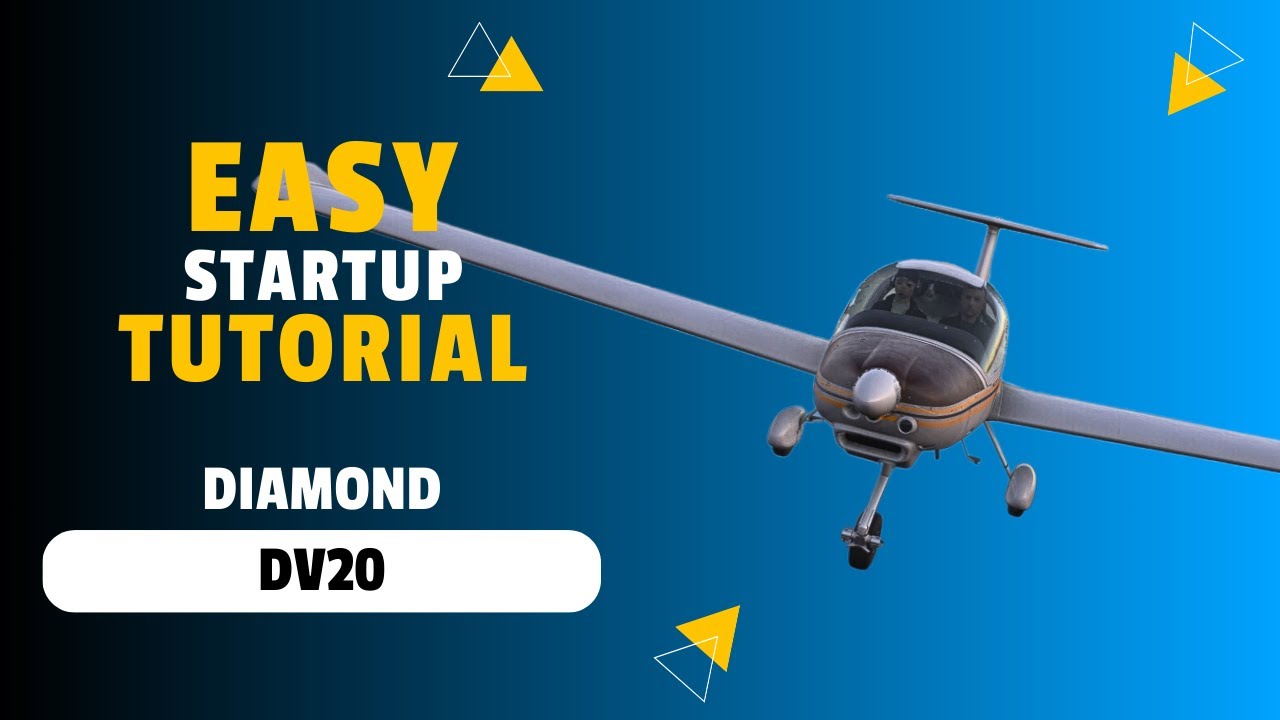 Diamond DV20 Cold & Dark Startup Made Easy | MSFS 2024 Tutorial