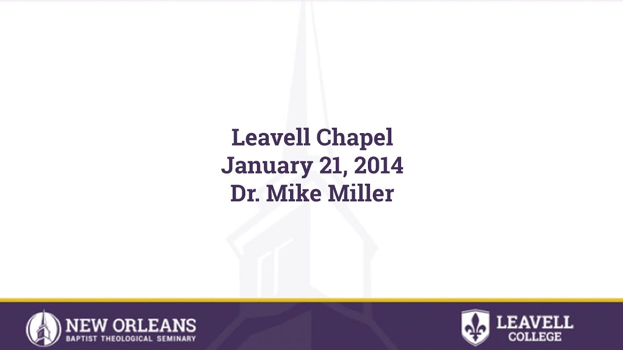 Proverbs 1 | Dr. Mike Miller | 01-21-2014