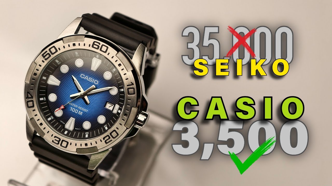 SEIKO 5 Killer (Budget) | The Best Casio You’ve NEVER Heard Of! | MTD-140 series review