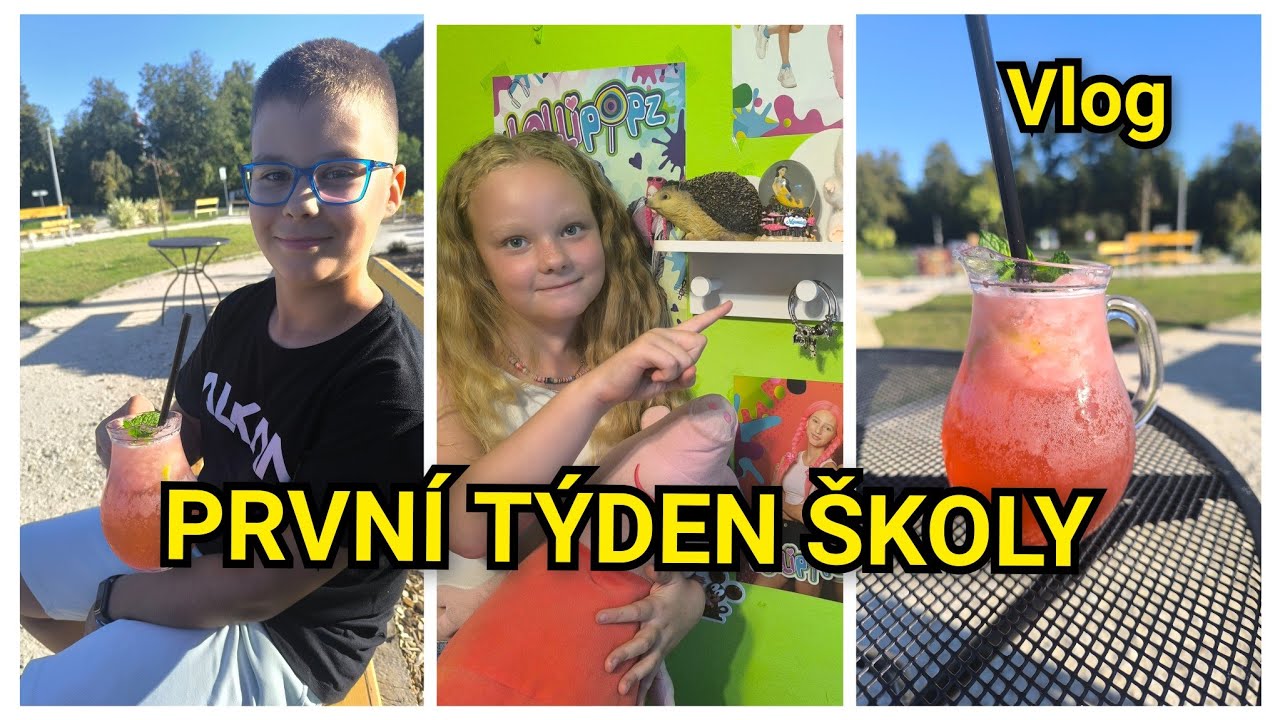 První týden školy & nový sestřih pro Majla ✂🐶 | Začaly povinnosti 📚✏️ zatím ale pohoda😄 #familyvlog