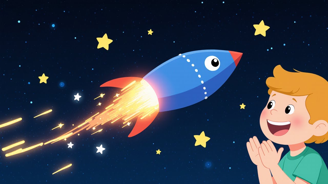 Ops! O Pequeno Cometa Pegou o Caminho Errado | Rimas e Canções Infantis