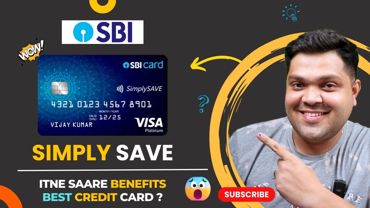 SBI Simply Save Credit Card Full Details 2025 🔥 | Benefits & Features