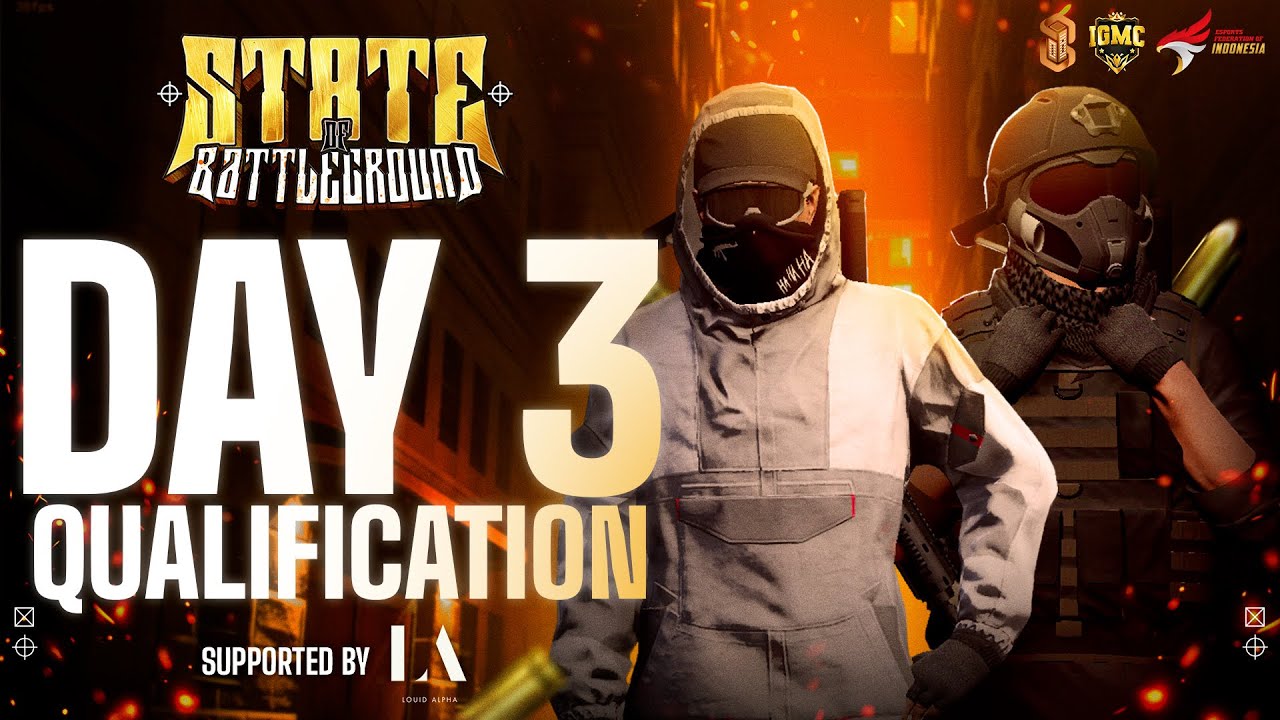 🔴LIVE | TOURNAMENT STATE OF BATTLEGROUND | QUALIFICATION DAY III #StateOfBattleground #SOIxIGMC