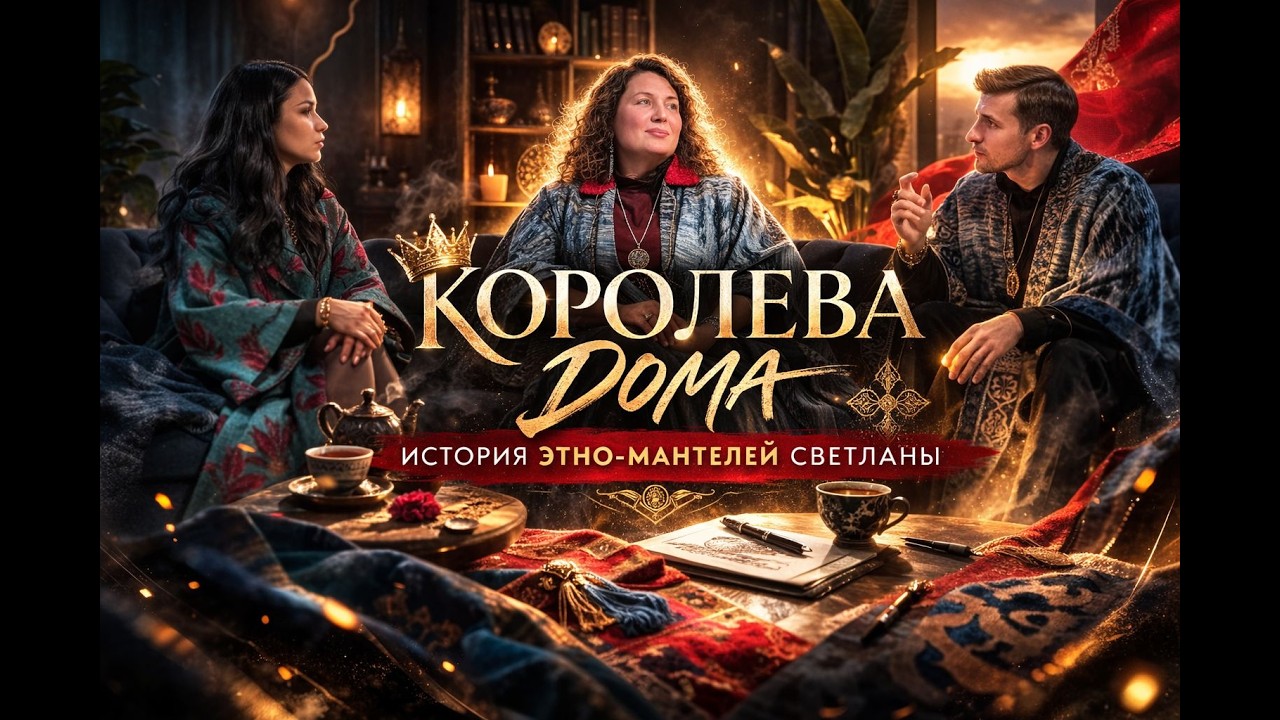 Домашняя одежда, в которой ты выглядишь как королева | история этно‑мантелей Светланы