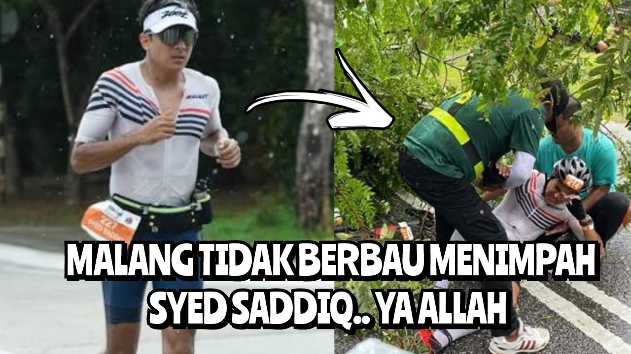 Malang tidak berbau menimpah Nasib Syed Saddiq! Belum sempat tamatkan larian ini berlaku 😭😱
