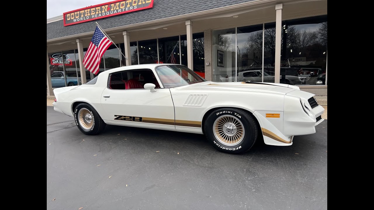 1979 Chevrolet Camaro Z28 $35,900.00