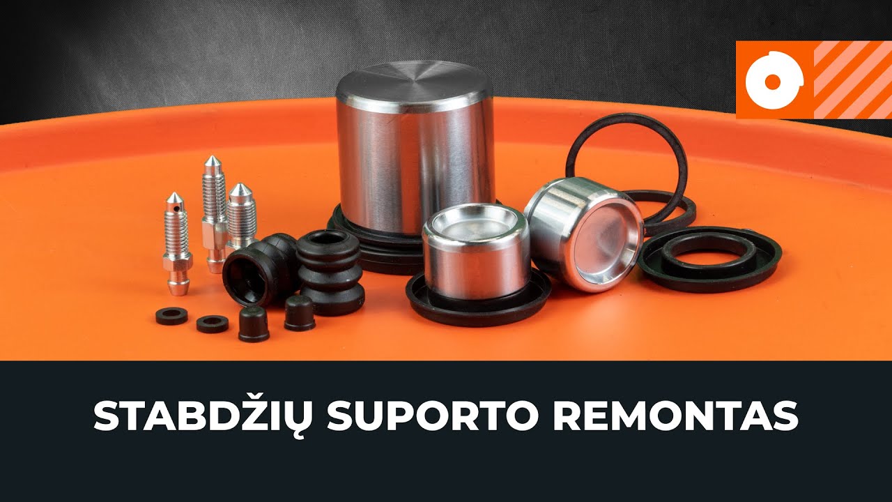 Stabdžių suporto remontas [AUTODOC PAMOKA]