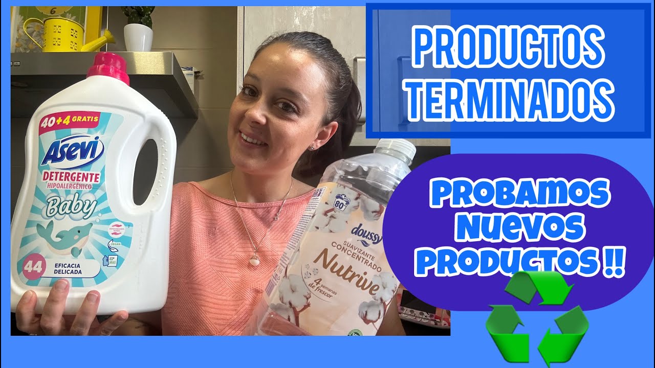 PRODUCTOS TERMINADOS LIMPIEZA E HIGIENE♻ PROBAMOS NUEVOS PRODUCTOS Y OS CUENTO MI OPINION🤔