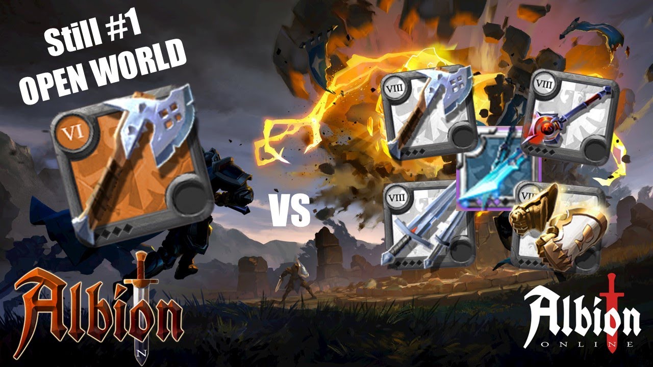 Battleaxe: 1v1 Weapon that can Fight Anything | Albion Online