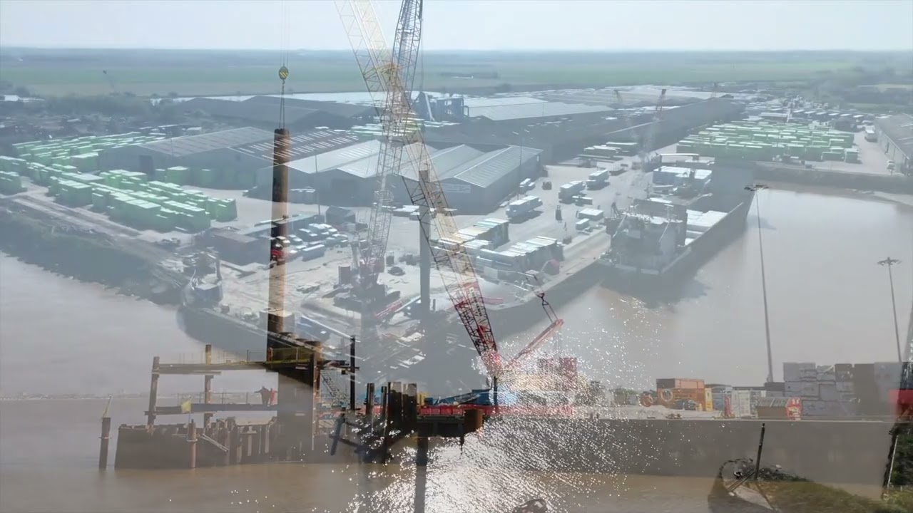 New Holland Dock Quay Wall