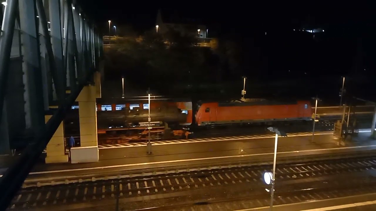 Dampfzug Marburg Lahn 