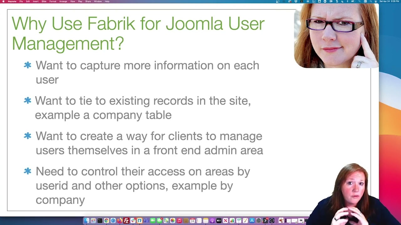 Managing Joomla Users with Fabrik - Robbie Adair