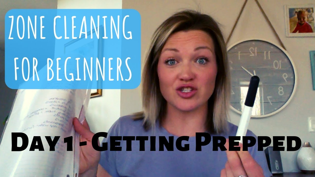 Day 1 - Getting Prepped | Zone Cleaning for Beginners | FLYLADY