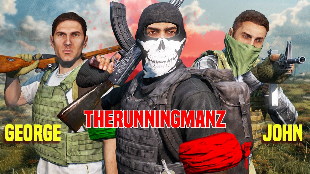 Когда 30 000-часовое трио доминирует на НОВОЙ карте DayZ...