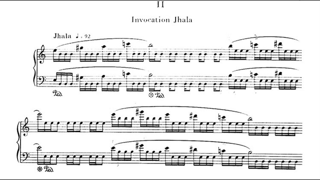 Alan Hovhaness - Suite for Piano, Op. 96 (1954/1967) [Score-Video]