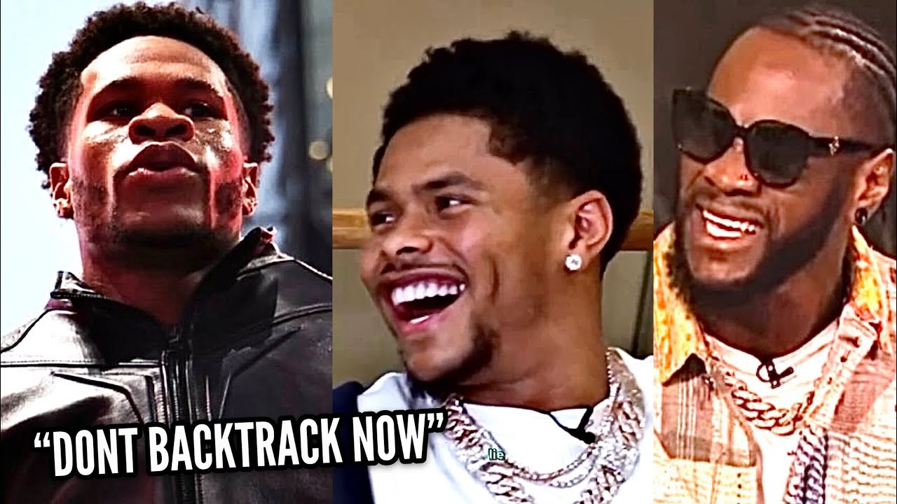 “PULLED YO CARD!!” DEVIN HANEY BACKTRACKS AFTER SHAUR STEVENSON CALL OUT | WILDER CRIES ON CAMERA